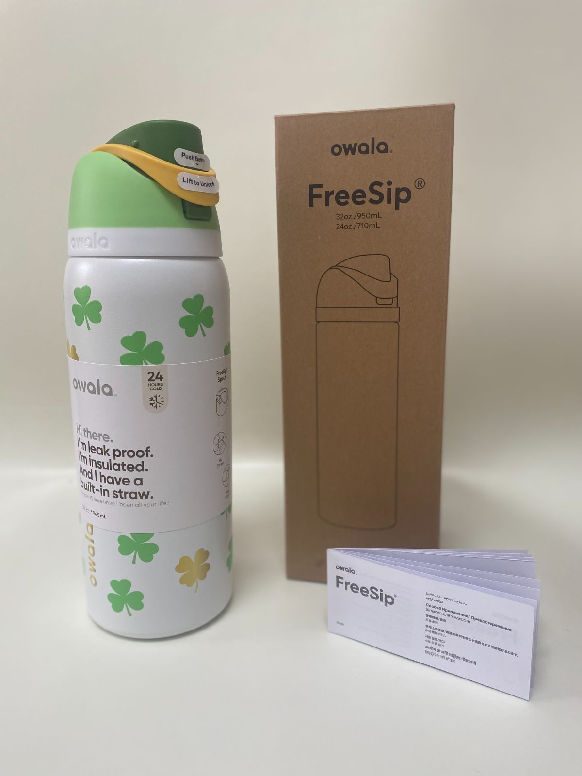 Owala FreeSipステンレススチールウォーターボトル32oz - メルカリ