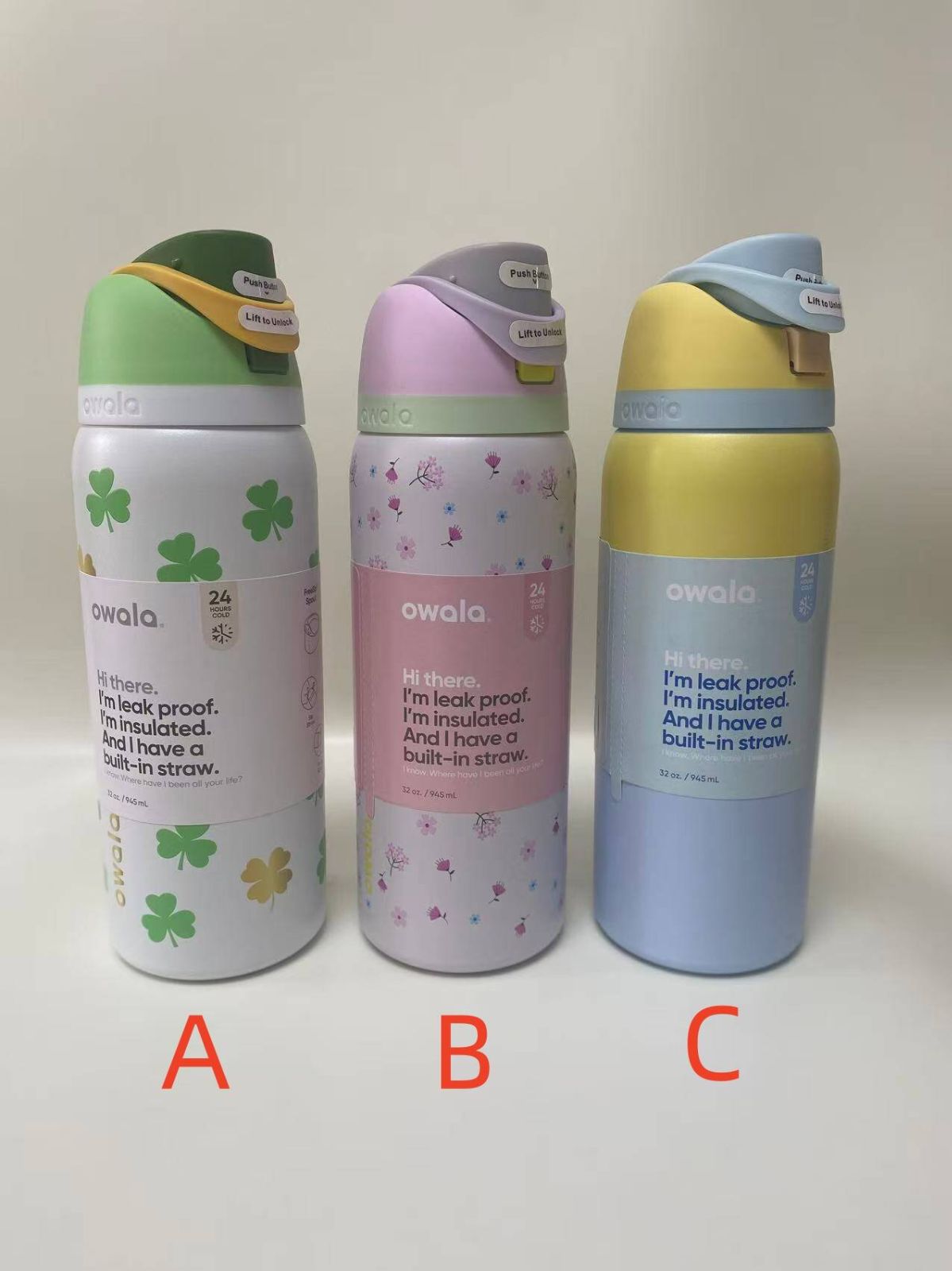 Owala FreeSipステンレススチールウォーターボトル32oz - メルカリ