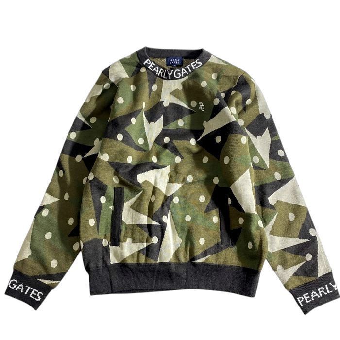 □PEARLY GATES パーリーゲイツ ゴルフ カシミヤタッチ ストレッチ