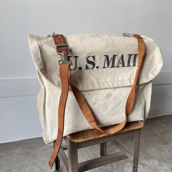 USPS（米国郵便公社）ヴィンテージキャンバス地メールバッグ USPS