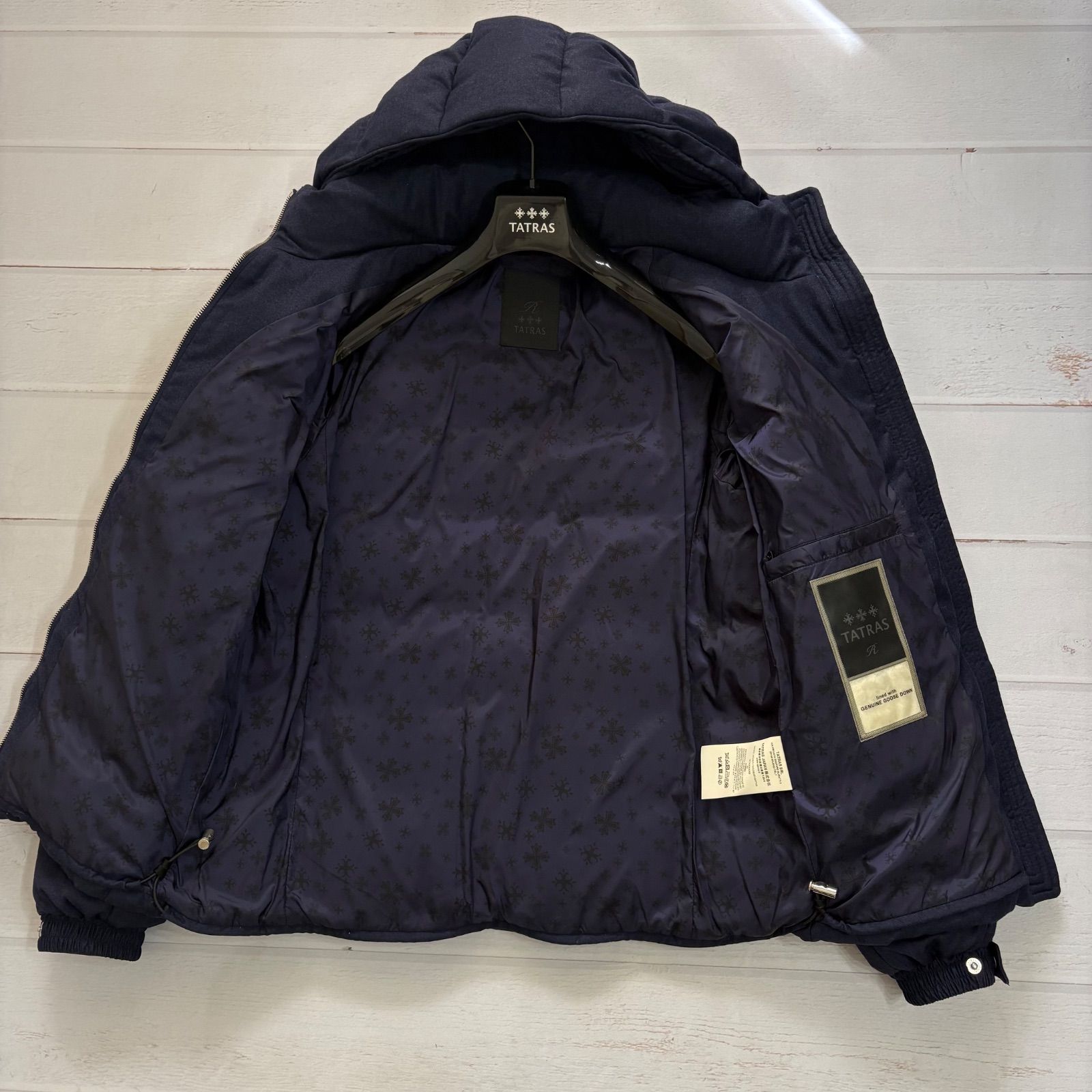 2349 タトラス　クラッツ　ダウンジャケット　ネイビー　2way TATRAS（タトラス） ダウンジャケット DOWN JACET アウター メンズ