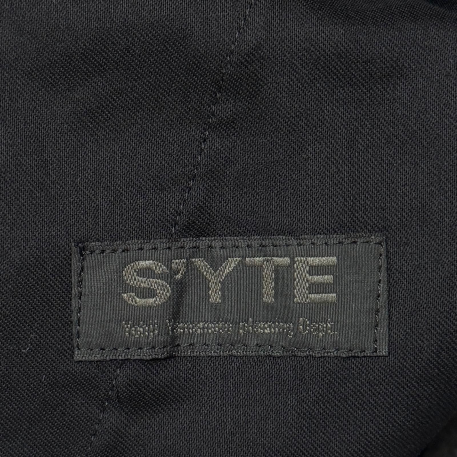 参考上代34100円 未使用 S'YTE WRAP ASYMMETRY PANTS アシンメトリー