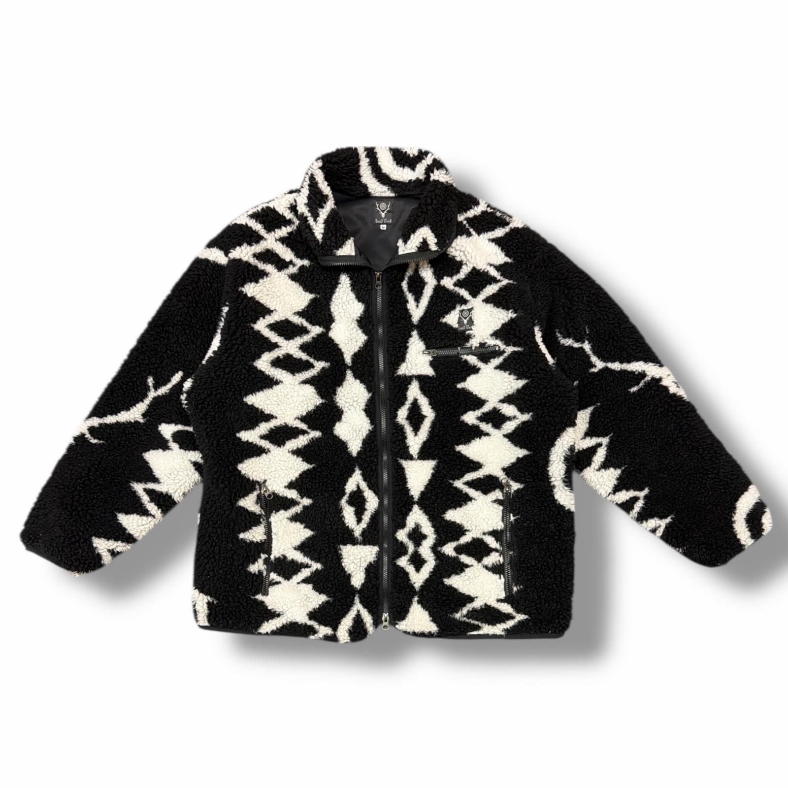 参考上代46200円 South2 West8 Piping Jacket  ポリジャガード　フリースジャケット サウスツーウェストエイト FK813 ブラック M （7792M） 参考上代46200円 South2 West8 Piping Jacket ポリジャガード フリース