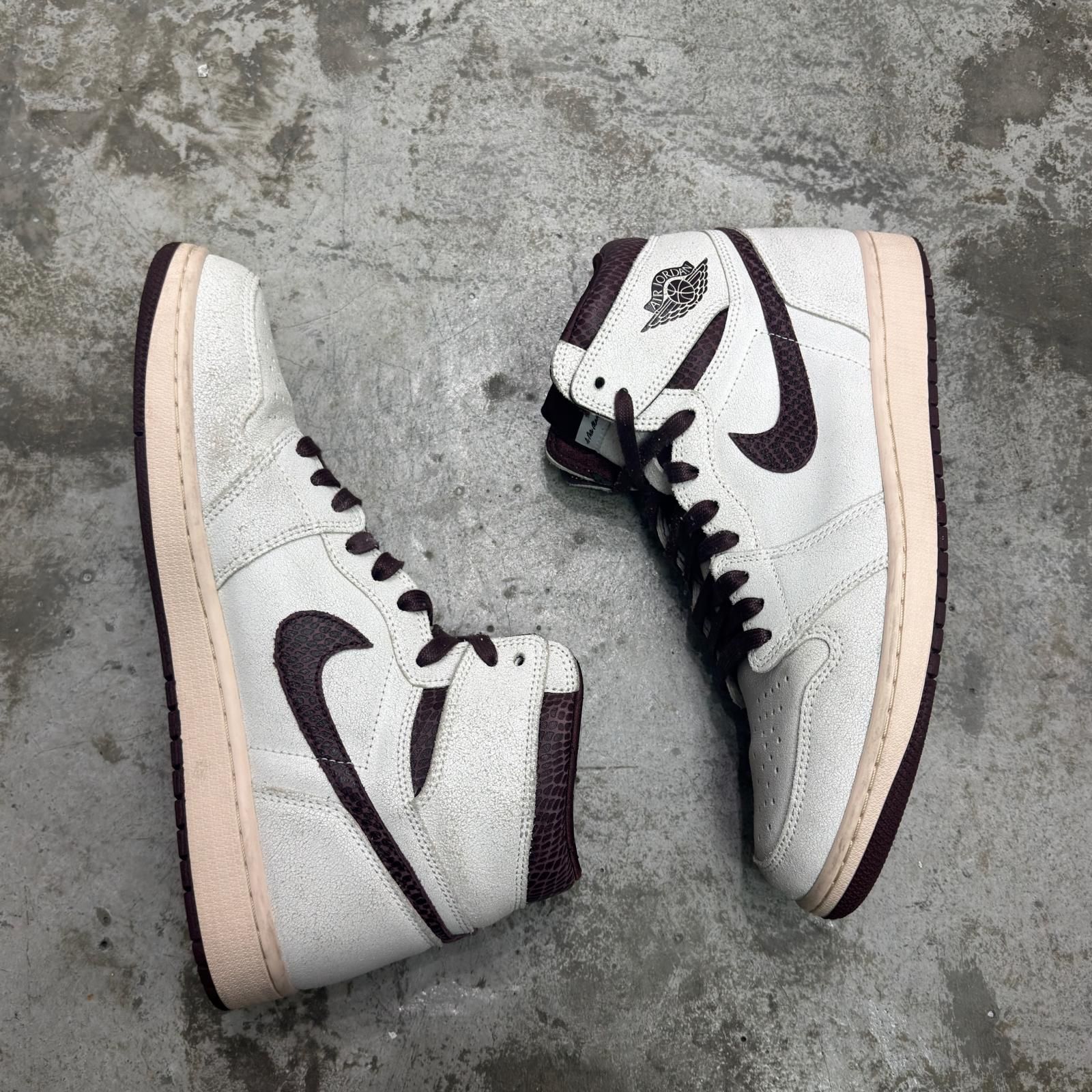 NIKE A Ma Maniere × Nike Air Jordan 1 Retro High OG Sail and 