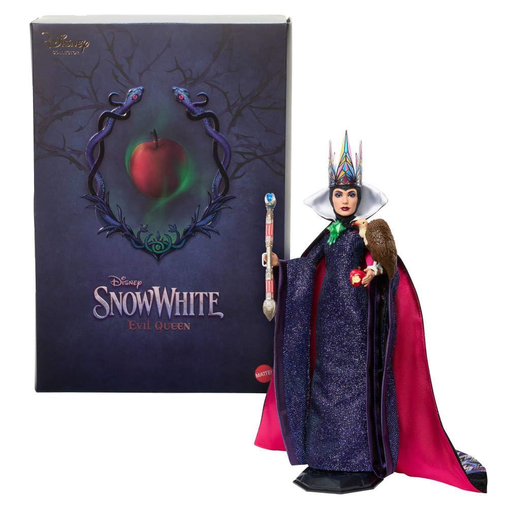 Mattel ディズニー コレクター 邪悪な女王 コレクタブルファッションドール ディズニー白雪姫映画にインスパイアされたシグネチャー服 子供やコレクターへのギフトに