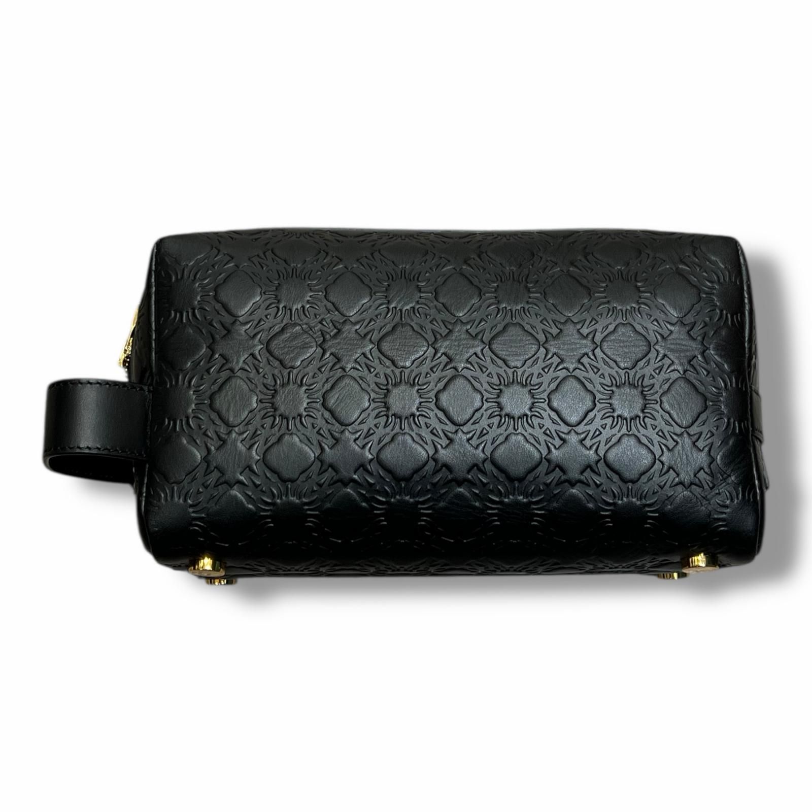 参考上代142300円 未使用 AMIRI MA QUAD LEATHER DOPP KIT レザー