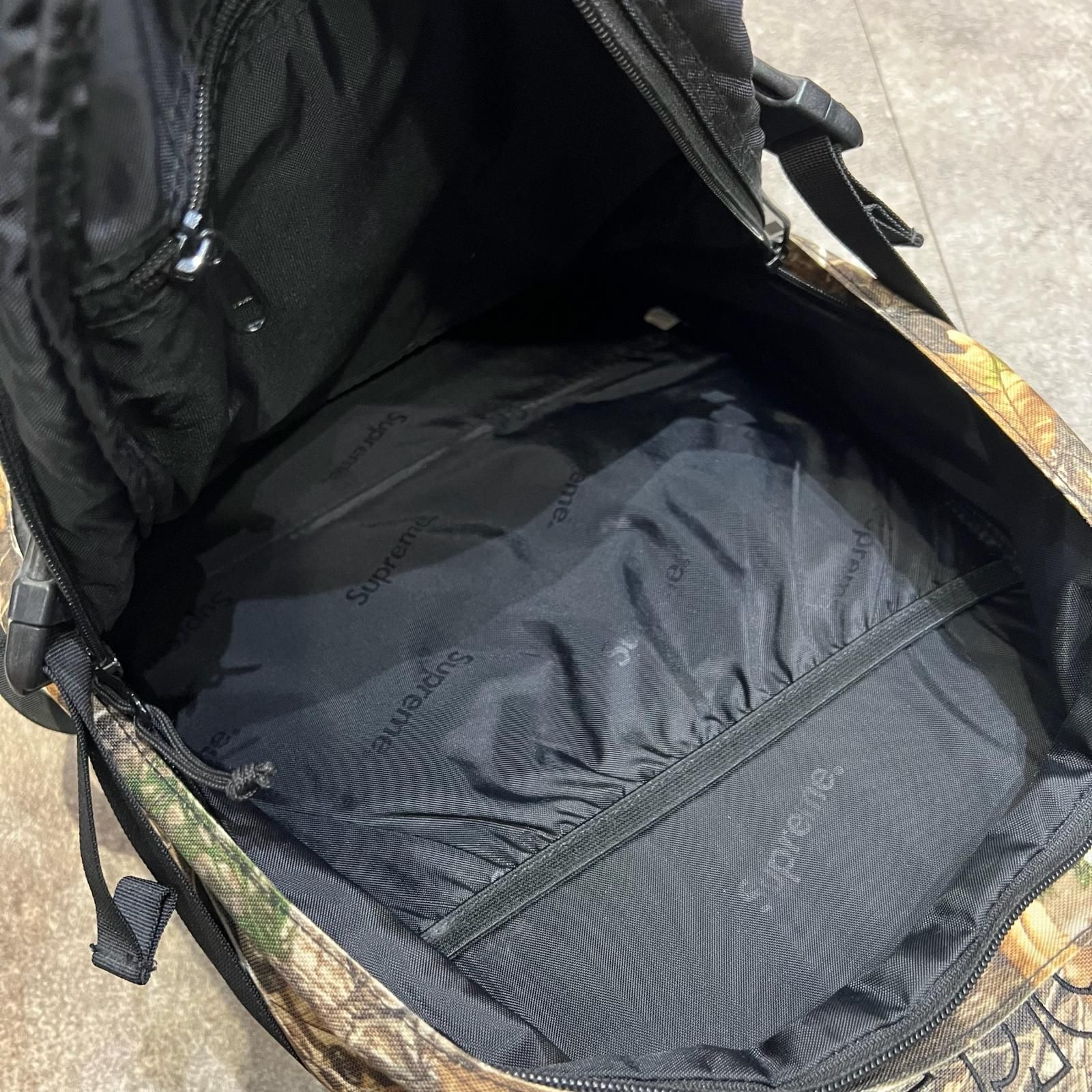 【未使用級】シュプリーム　19FW バックパック　 リアルツリー　カモ柄 未使用級シュプリーム supreme 19FW リアルツリーカモ バックパック