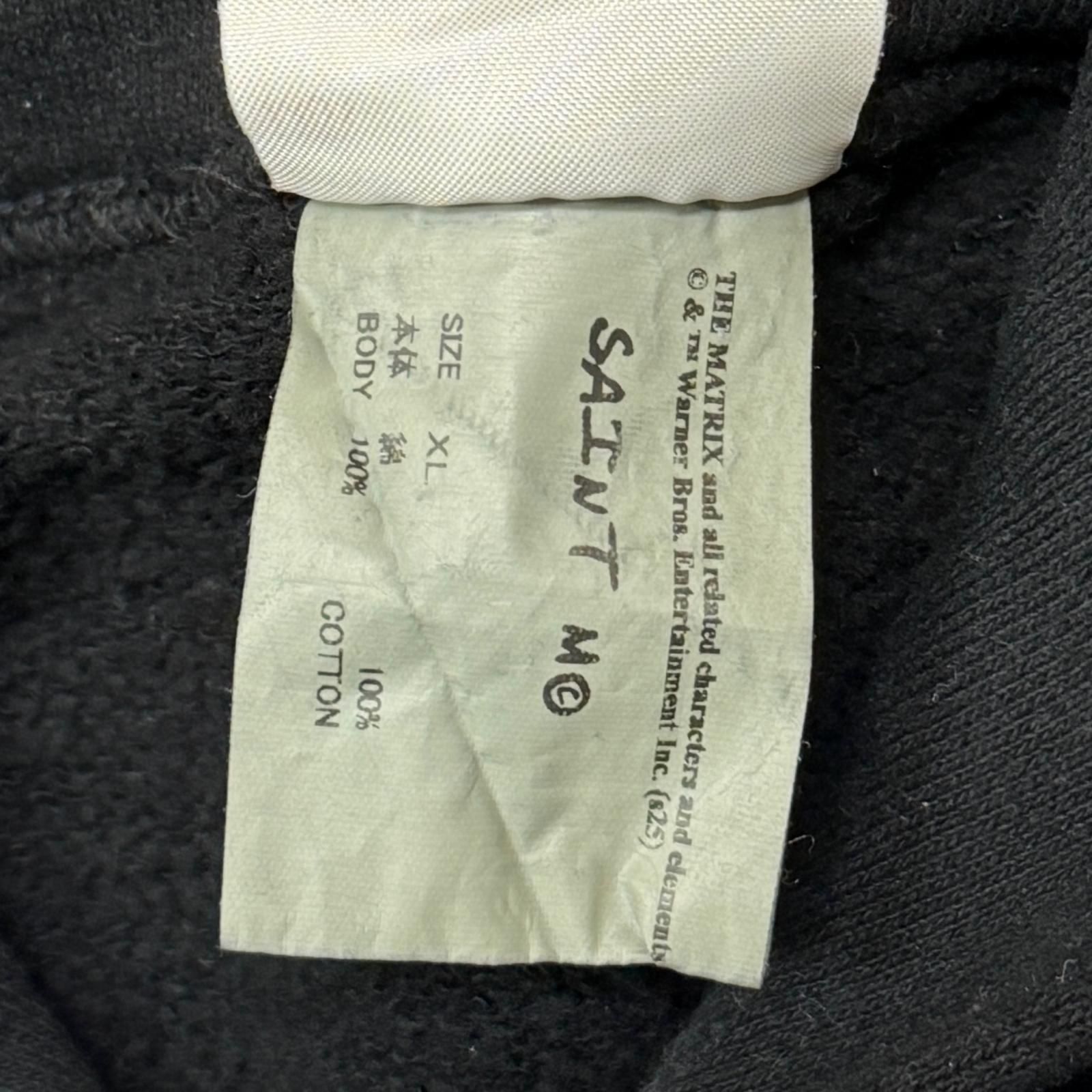 参考上代69300円 SAINT MICHAEL 25AW MTRX_HOODIE/THE MATRIX 
