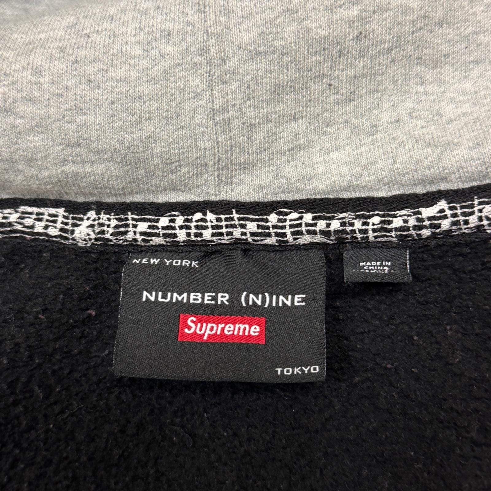 国内正規 Supreme × NUMBER(N)INE 25AW Patchwork Zip Up Hooded