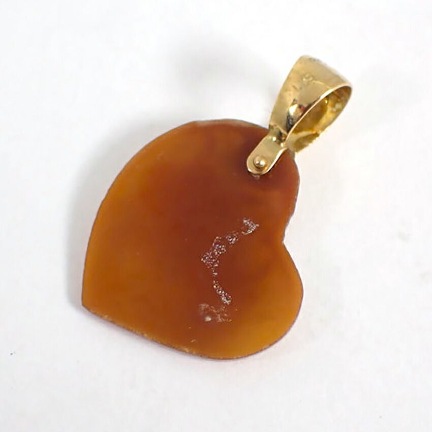 K18 カメオ アゲート ブローチ/ペンダントトップ//j135-50 - メルカリ