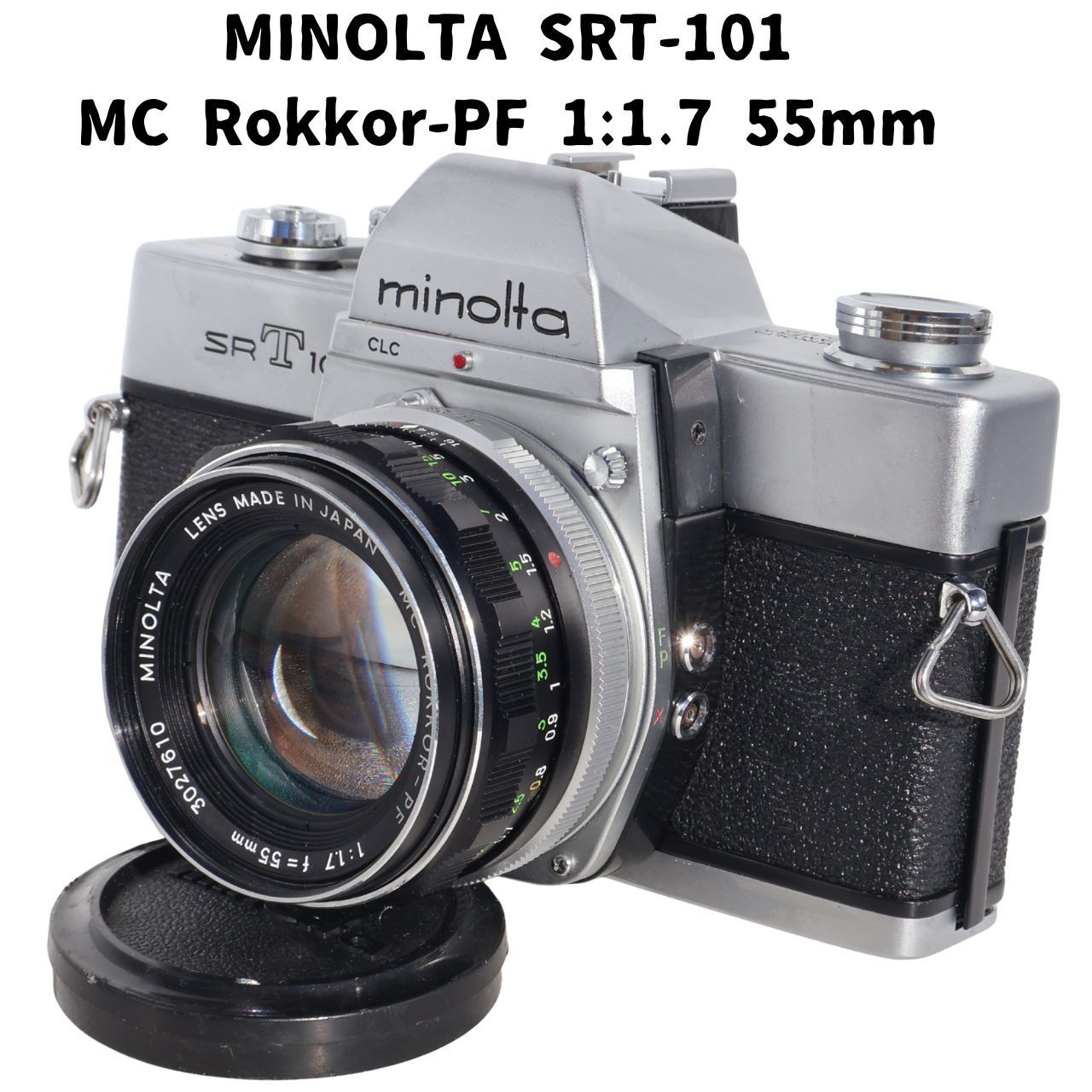 MINOLTA SRT101 + MC Rokkor-PF 1:1.7mm 55mm 整備済 - メルカリ