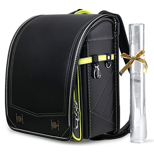 ランドセル 男の子 クラシックな のコントラストデザイン A 4フラットファイル対応 撥水加工 ワンタッチロック 透明ランドセルカバー付 6 118 LG 3394 c 7 f 0