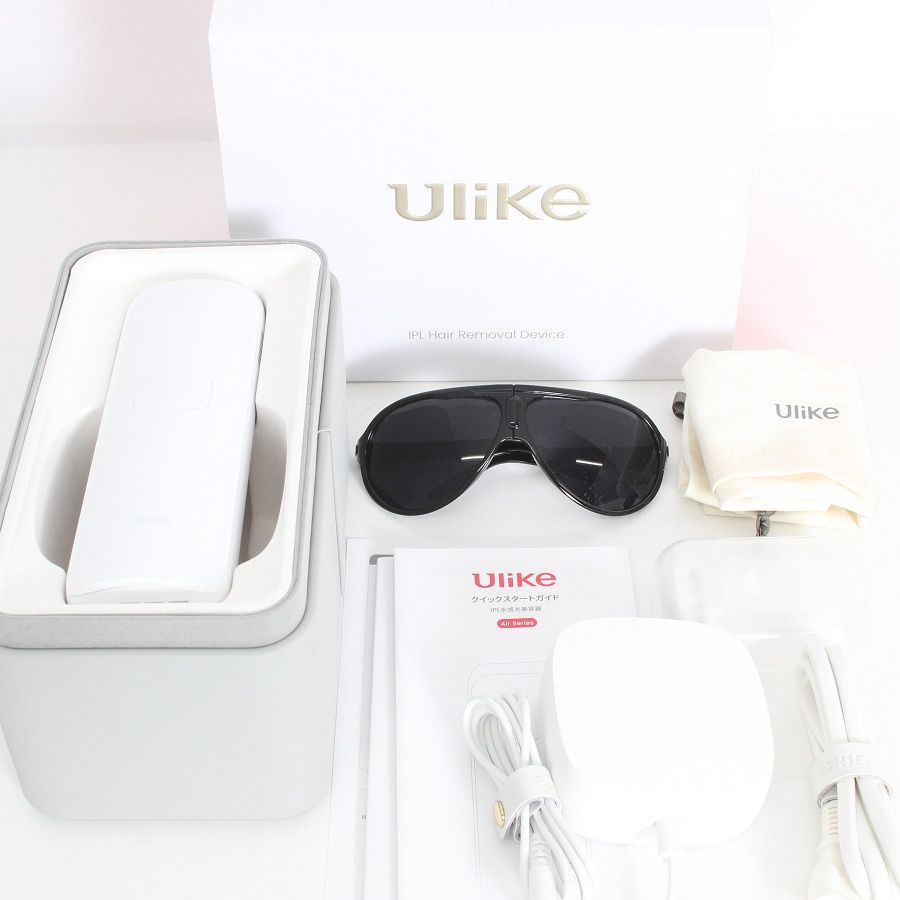 美品】Ulike Air3 UI06 ホワイト IPL光美容器 脱毛器 ユーライク
