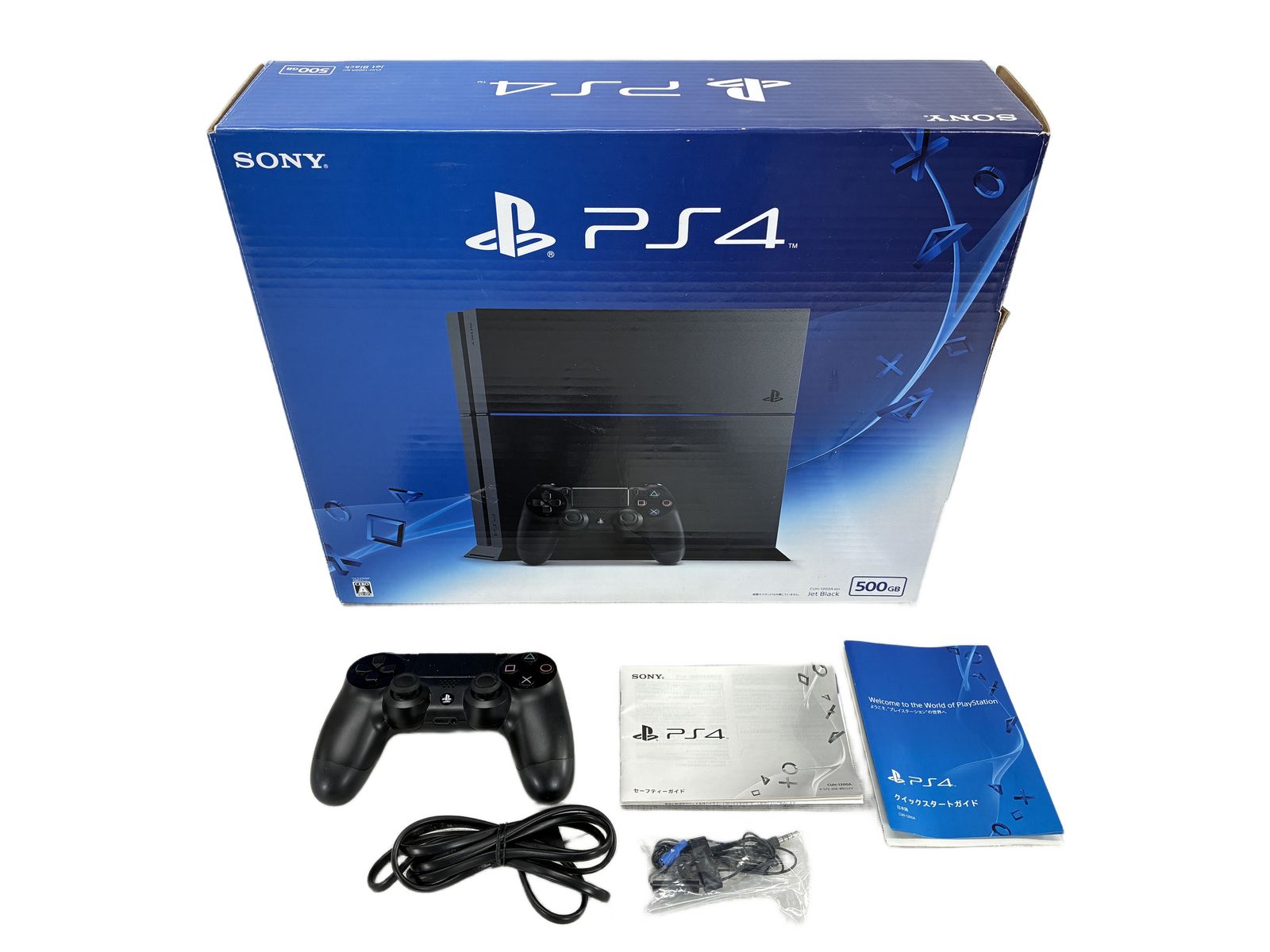 SONY CUH 1200 A PlayStation 4 PS 500 GB ジェットブラック ソニー 家庭用 ゲーム コントローラー充電 バーチャルリアリティゲーム