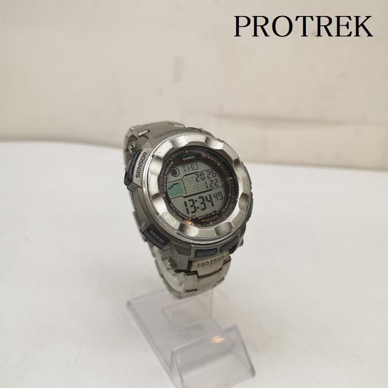 カシオ PROTREK プロトレック 電波 ソーラー デジタル 腕時計 PRW