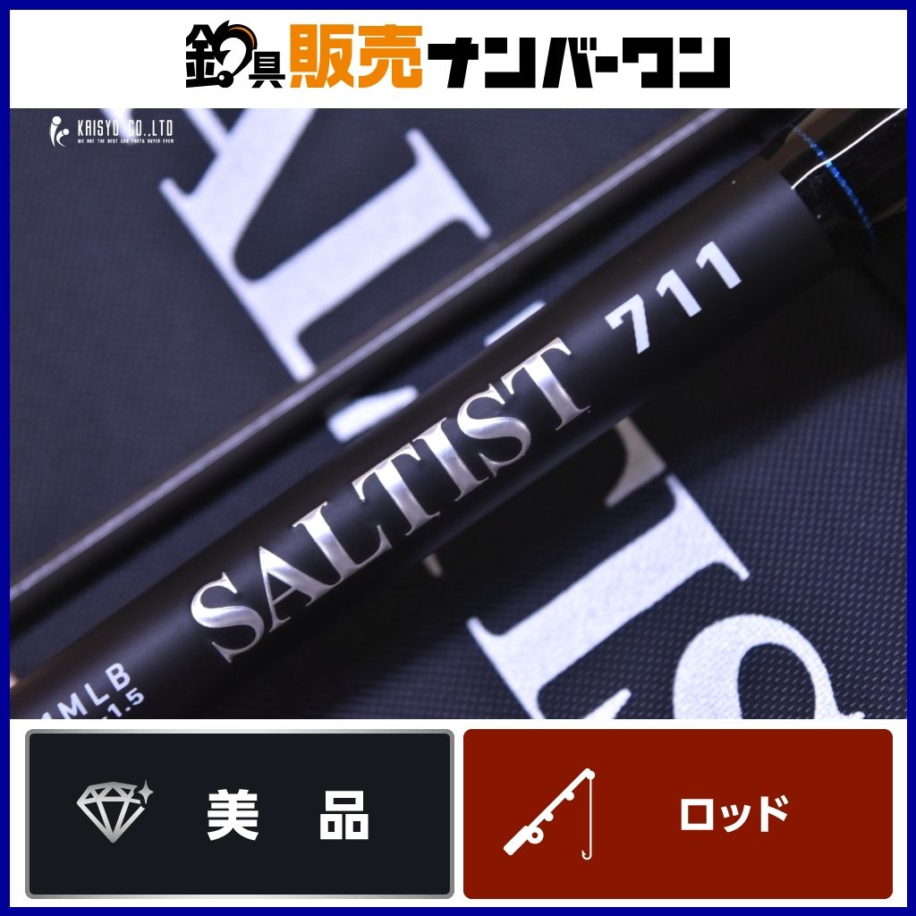 ダイワ 23 ソルティスト 711 MLB ベイトリール DAIWA SALTIST シーバス ヒラメ 河川 サーフ 釣り 等に