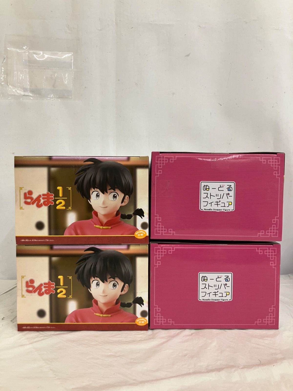 未開封 らんま 1/2 早乙女乱馬 らんま 女 フィギュア まとめ 2種 4個