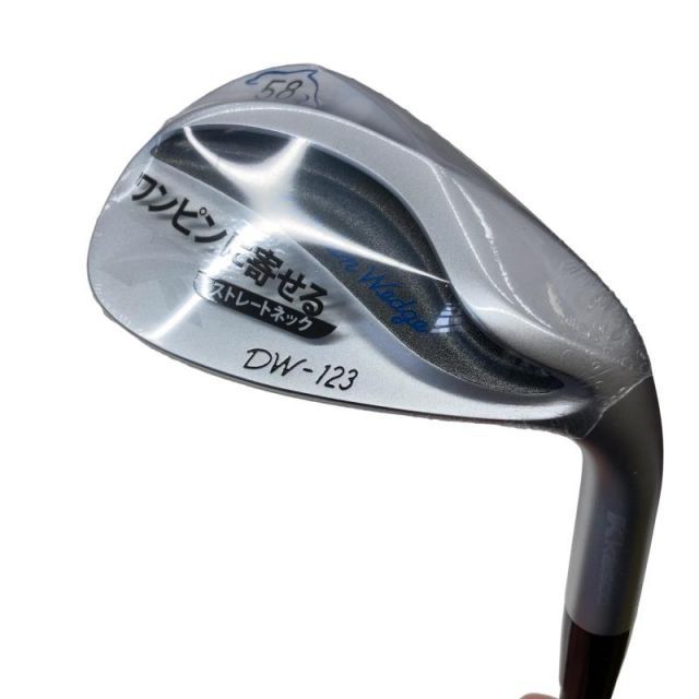 中古】 キャスコ Dolphin Wedge DW-123 シルバー 58° ウェッジ WG