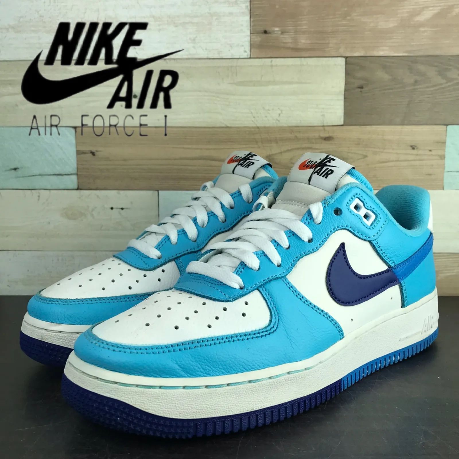 NIKE AIR FORCE 1 SPLIT LIGHT PHOTO BLUE ナイキ エア フォース 1 