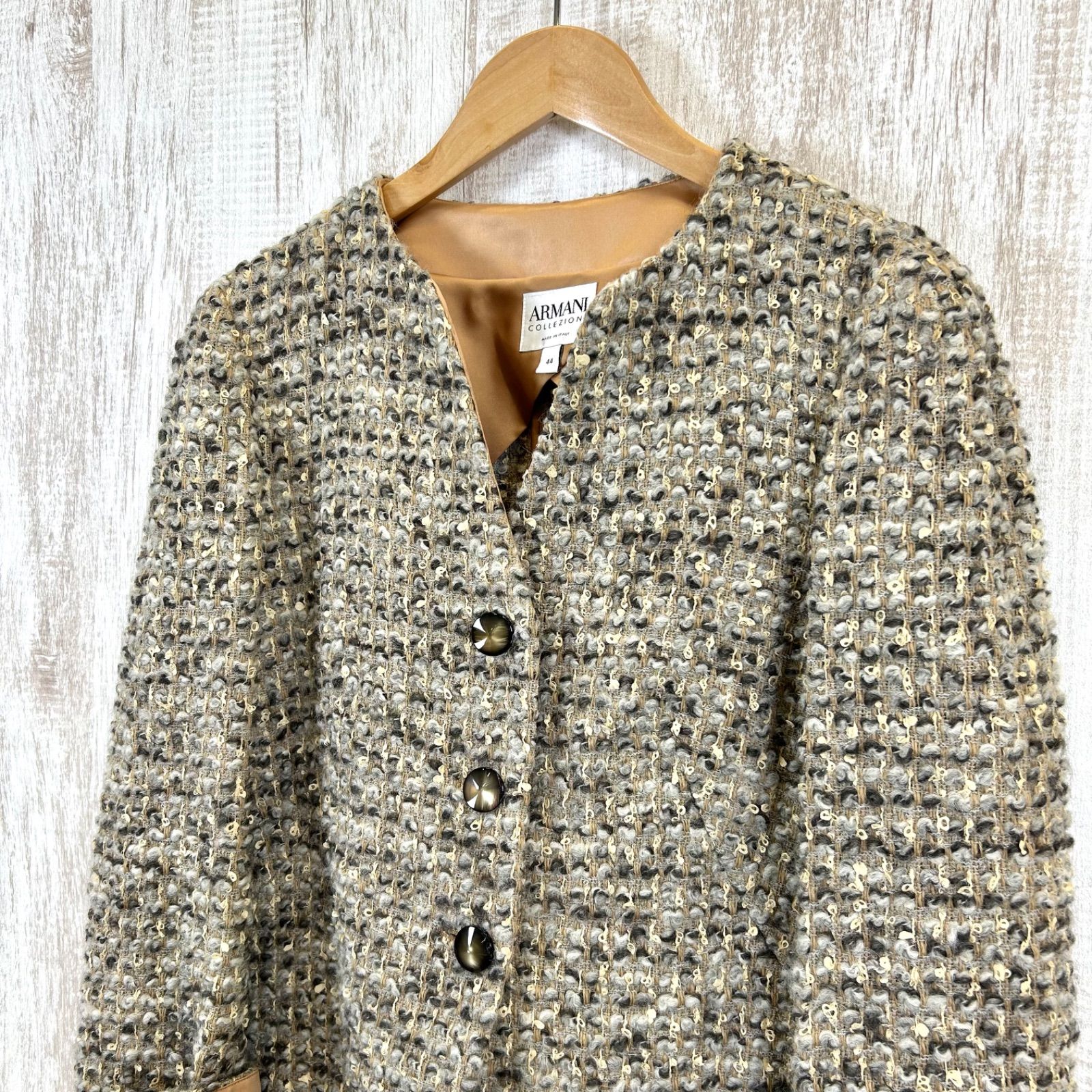 美品 ARMANI COLLEZIONI アルマーニコレツィオーニ アルパカ ウール