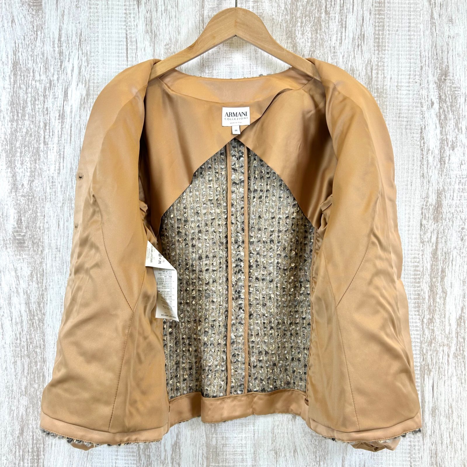 美品 ARMANI COLLEZIONI アルマーニコレツィオーニ アルパカ ウール