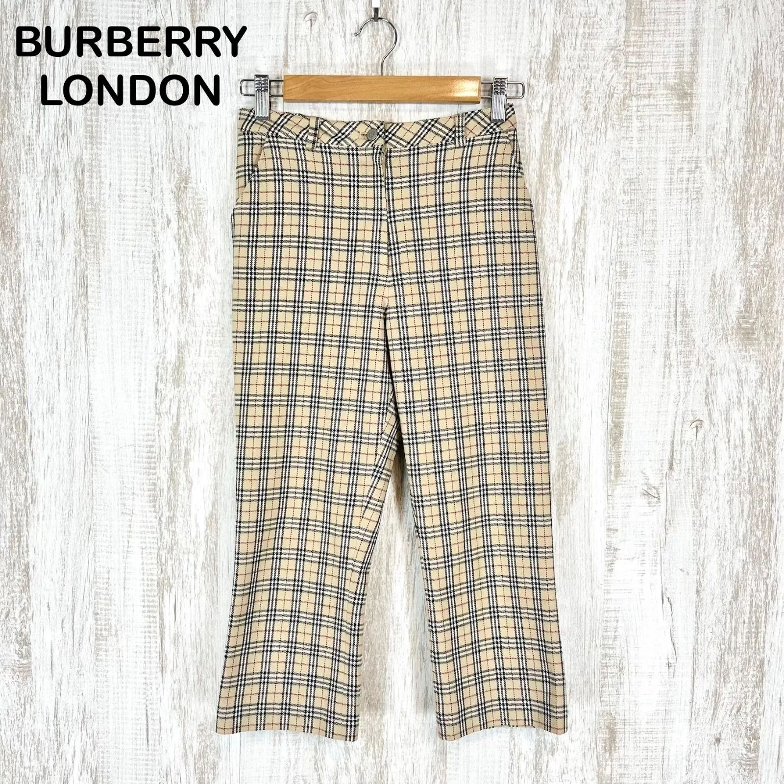 BURBERRY LONDON バーバリーロンドン ノバチェック 総柄 ウエストゴム