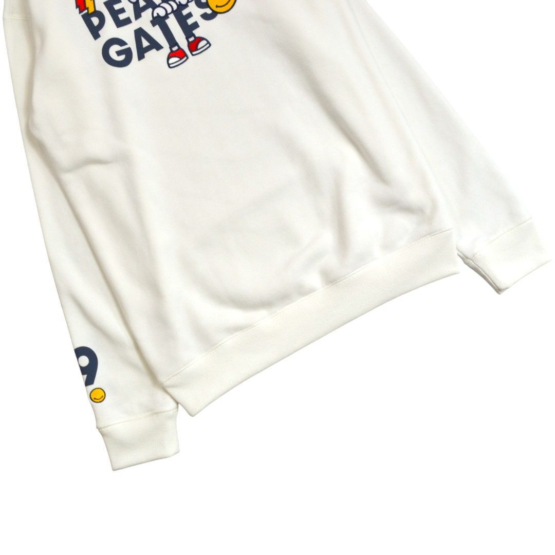 美品】PEARLY GATESパーリーゲイツ どうしちゃったPG 裏毛クルーネック