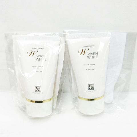 JEMMY CHANGE BUBBLE WHITE 洗顔料　新品未使用 バブルホワイト(リニューアル前処方) | クリスタルジェミー 中島香里の