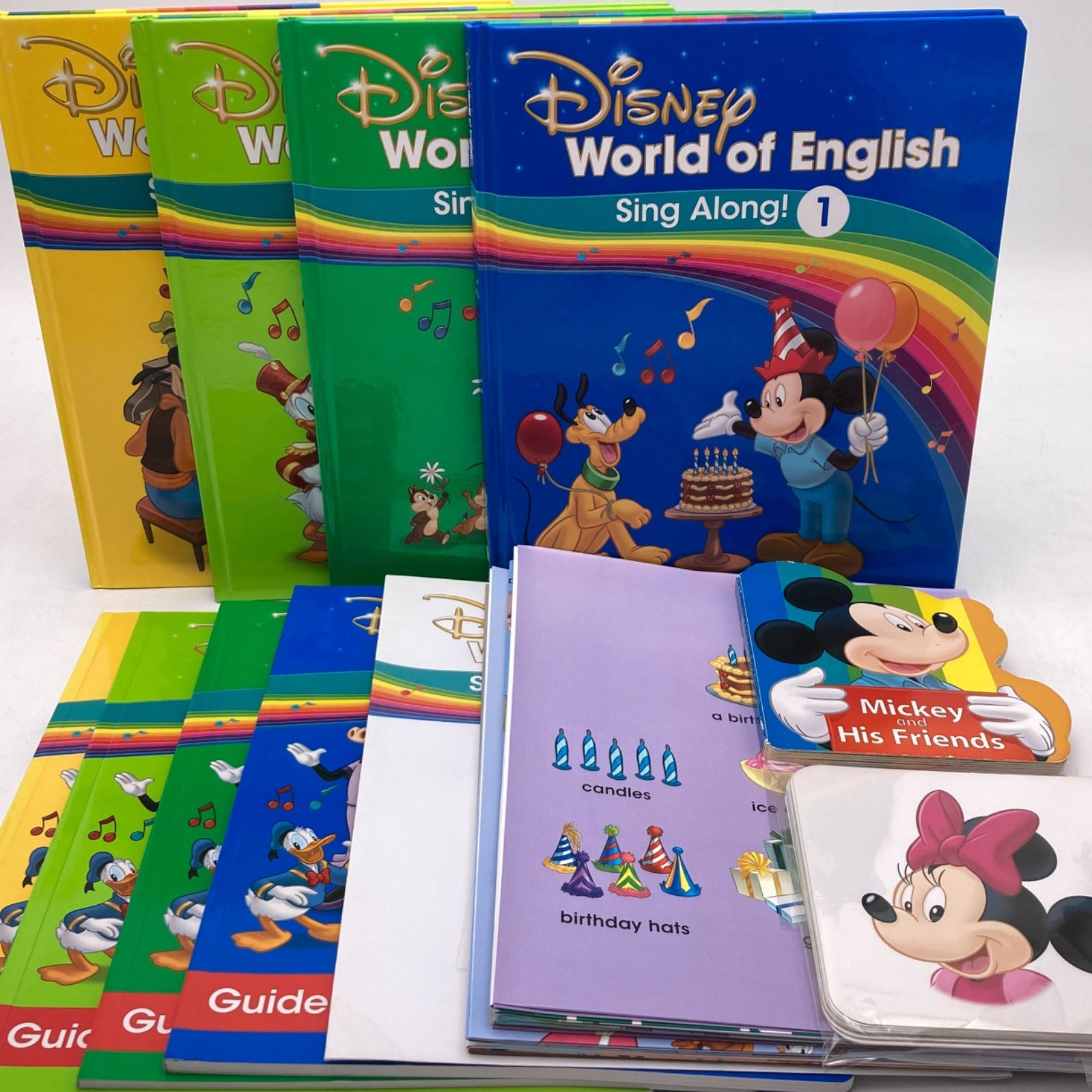 最新 シングアロング ストレートプレイ ディズニー英語システム DWE