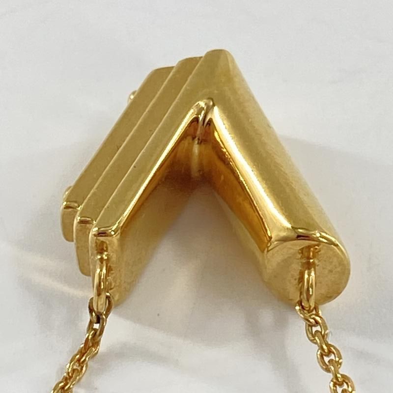 中古】LOUIS VUITTON LV＆ME V ネックレス M61077 ゴールドカラー ルイ