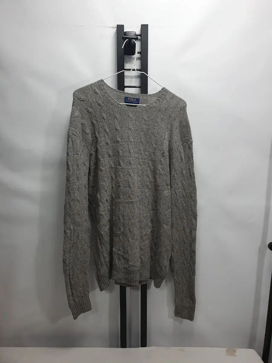 ポロ ラルフローレン ケーブル編み ニット ウール カシミア