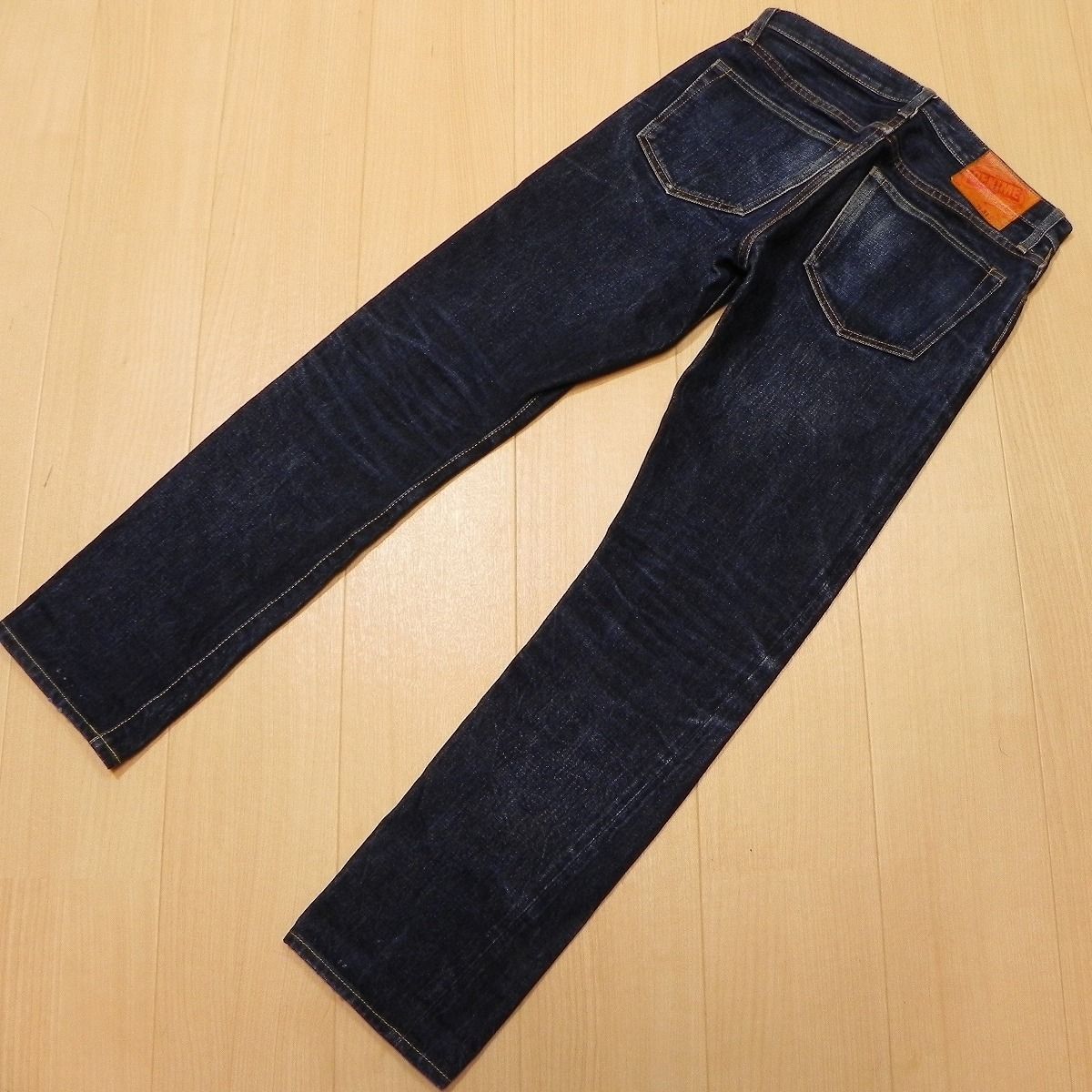 970☆ 日本製 DENIME D021D スリムストレート セルビッジ デニム W31