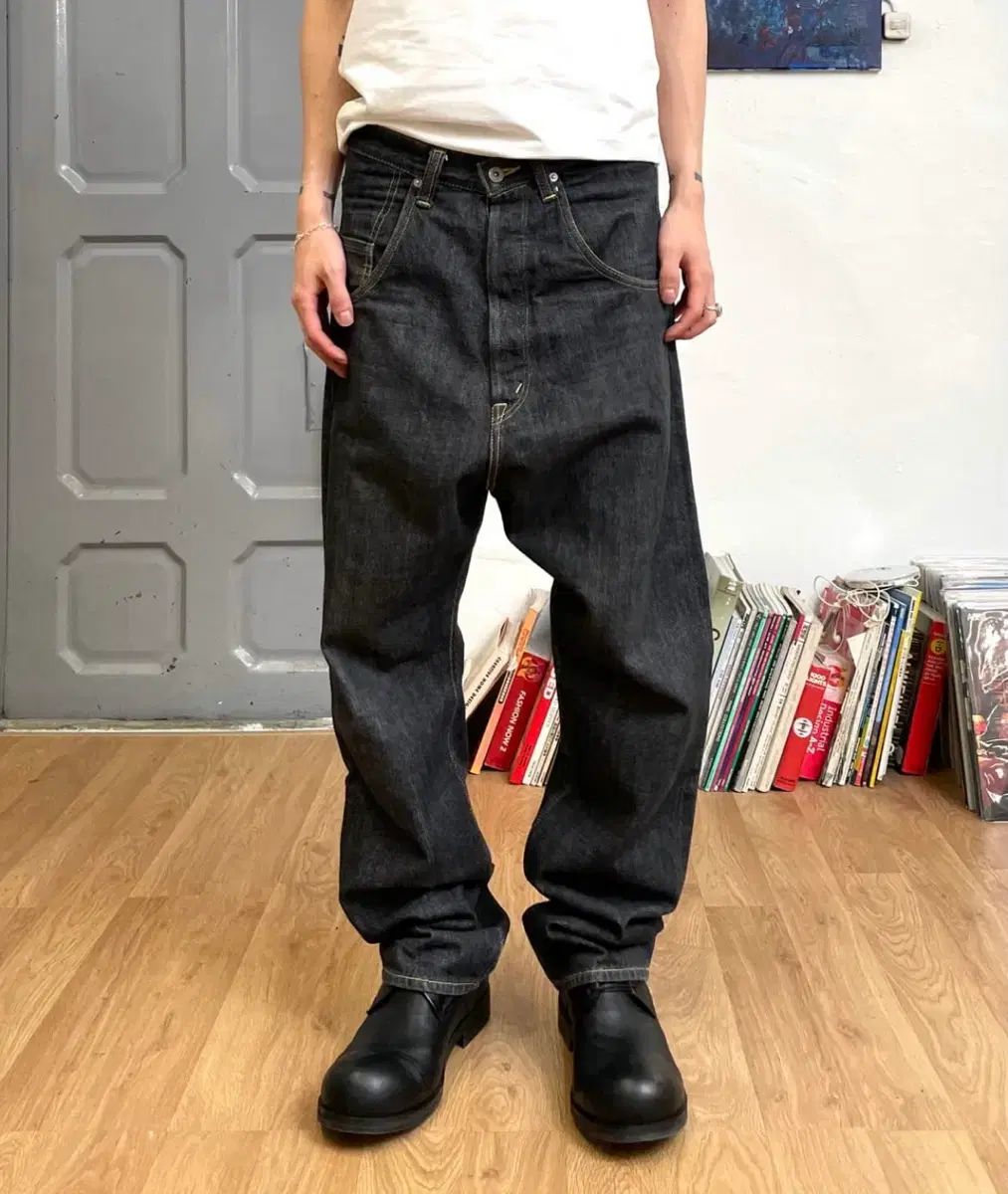 コム・デ・ギャルソン GANRYU サルエル デニム comme des garcons