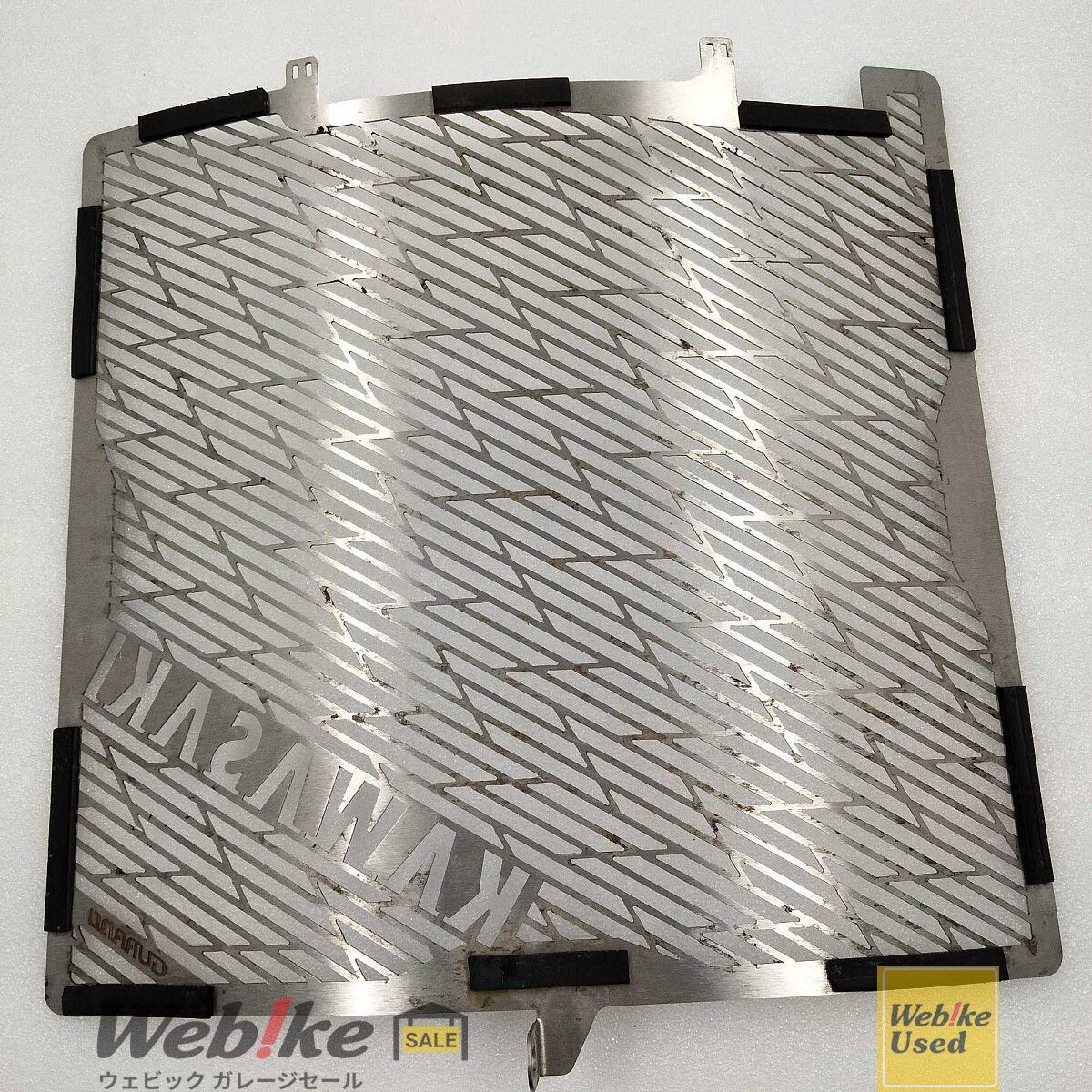 ステンレス製ラジエーターガード メッシュ ラジエターガード カワサキ