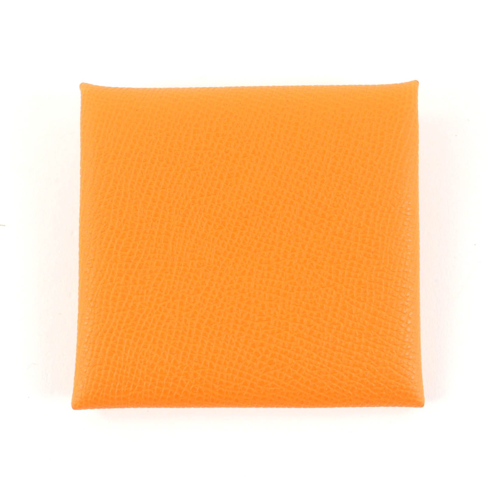 未使用品☆HERMES エルメス バスティア オレンジ ヴォーエプソン