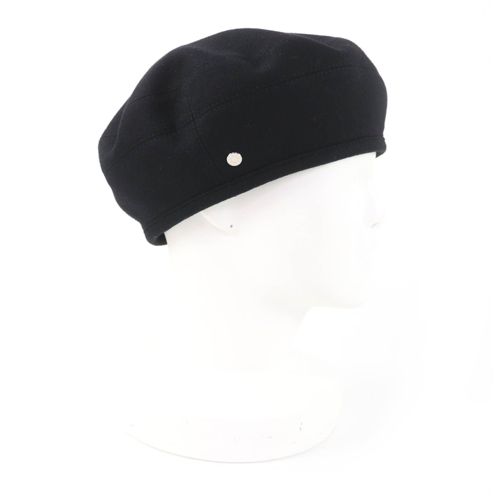 【美品】エルメス HERMES ベレー帽 サントノーレチャーム ブラウン 58 エルメス HERMES サントノーレチャーム 58 H212010N_GF58 ベレー帽