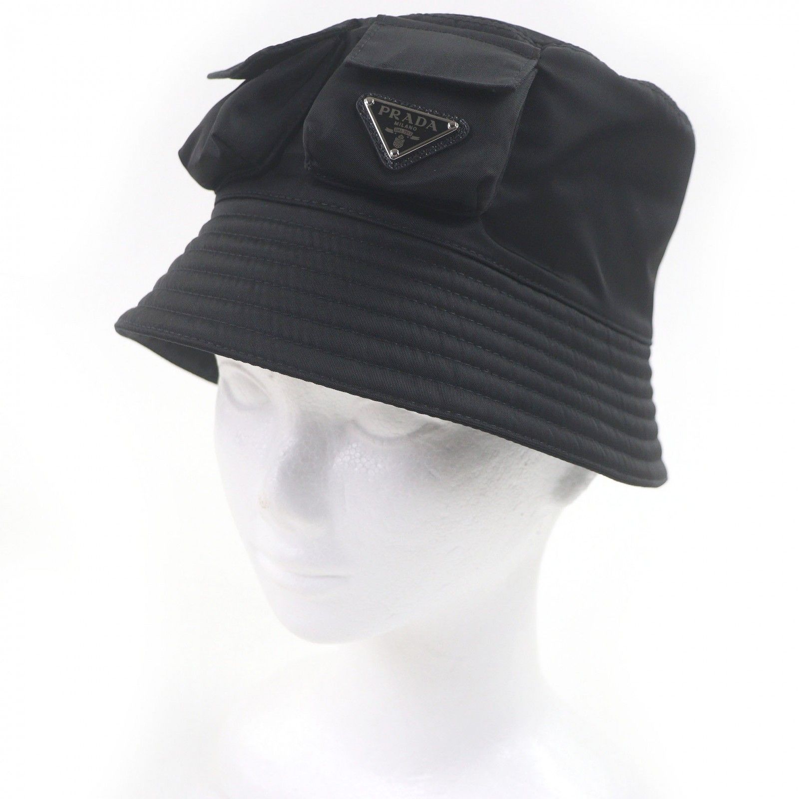 極美品□PRADA プラダ 2HC350 Re-Nylon トライアングルロゴ 三角