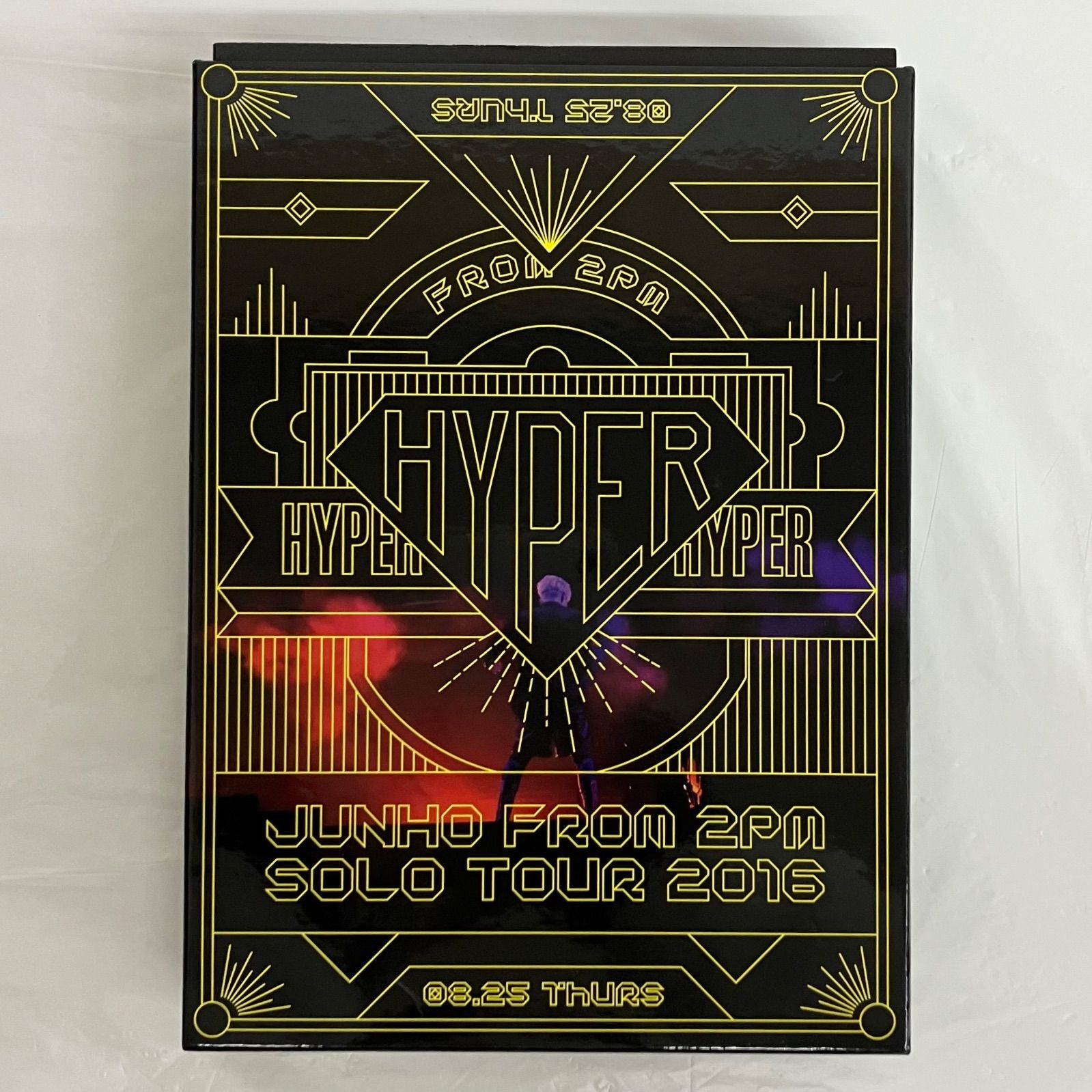 JUNHO From 2 PM Solo Tour 2016 HYPER” 初回生産 盤 DVD NL 1547 f 117