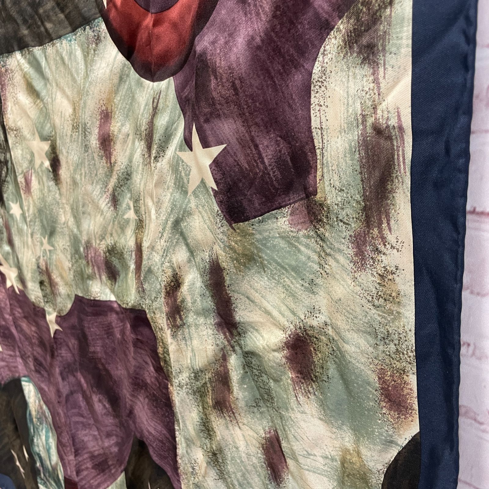 Jean Paul Gaultier ジャンポールゴルチエ シルク 大判スカーフ