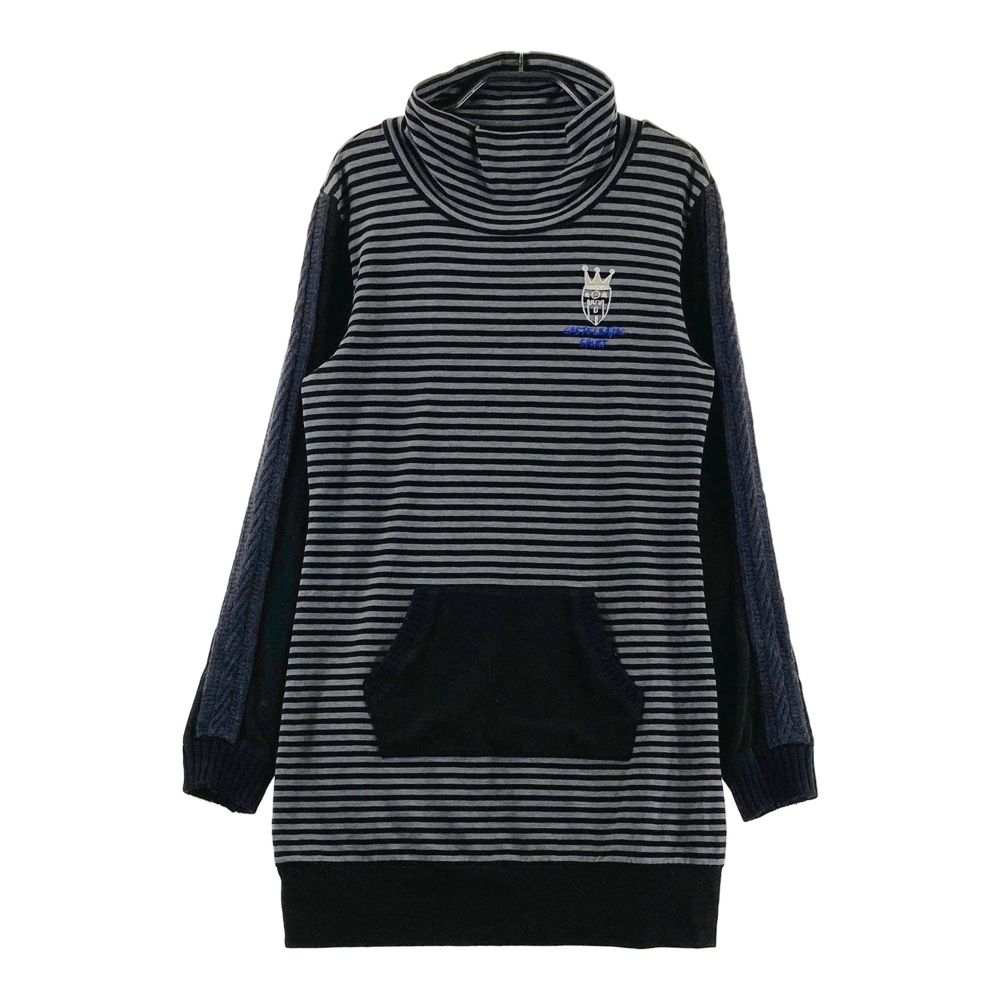 CASTELBAJAC カステルバジャック ゴルフウェア ニット ワンピース サイズ：40 CASTELBAJAC カステルバジャック 切替 ワンピース ボーダー