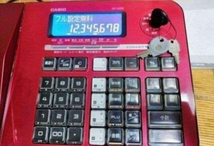 カシオレジスター SR-S200 25022000 - メルカリ