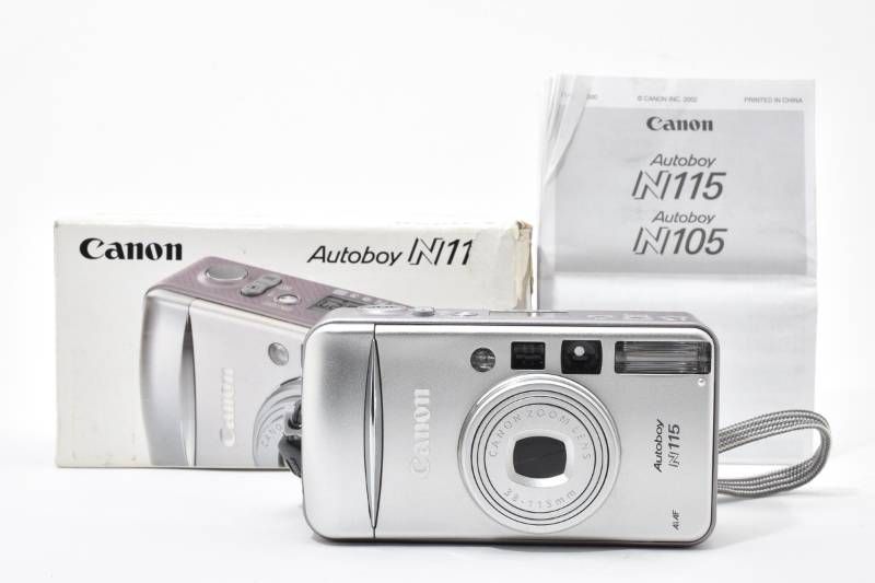 実用美品 箱あり希少】Canon キャノン Autoboy N115 コンパクト