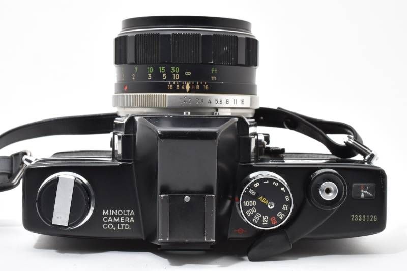 実用品】Minolta ミノルタ SRT101 黒 ブラック / MC ROKKOR-PF 1.4