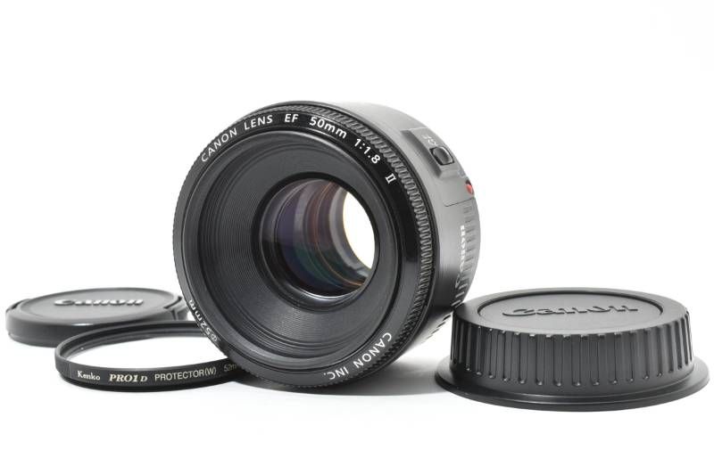 光学極上品】Canon キャノン EF 50mm 1.8 II AFレンズ #3998-24 - メルカリ