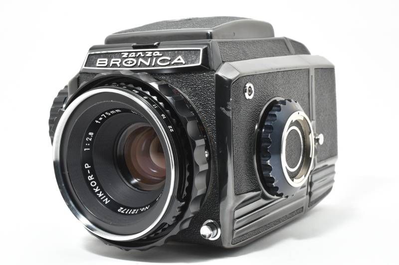 現状品】Zenza Bronica ゼンザブロニカ S2 / NIKKOR-P 2.8 75mm 中判