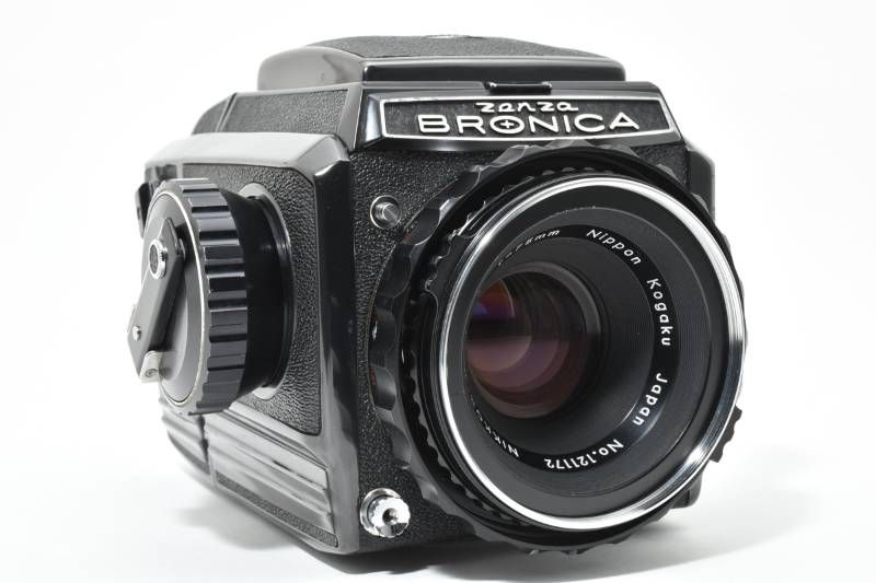 現状品】Zenza Bronica ゼンザブロニカ S2 / NIKKOR-P 2.8 75mm 中判