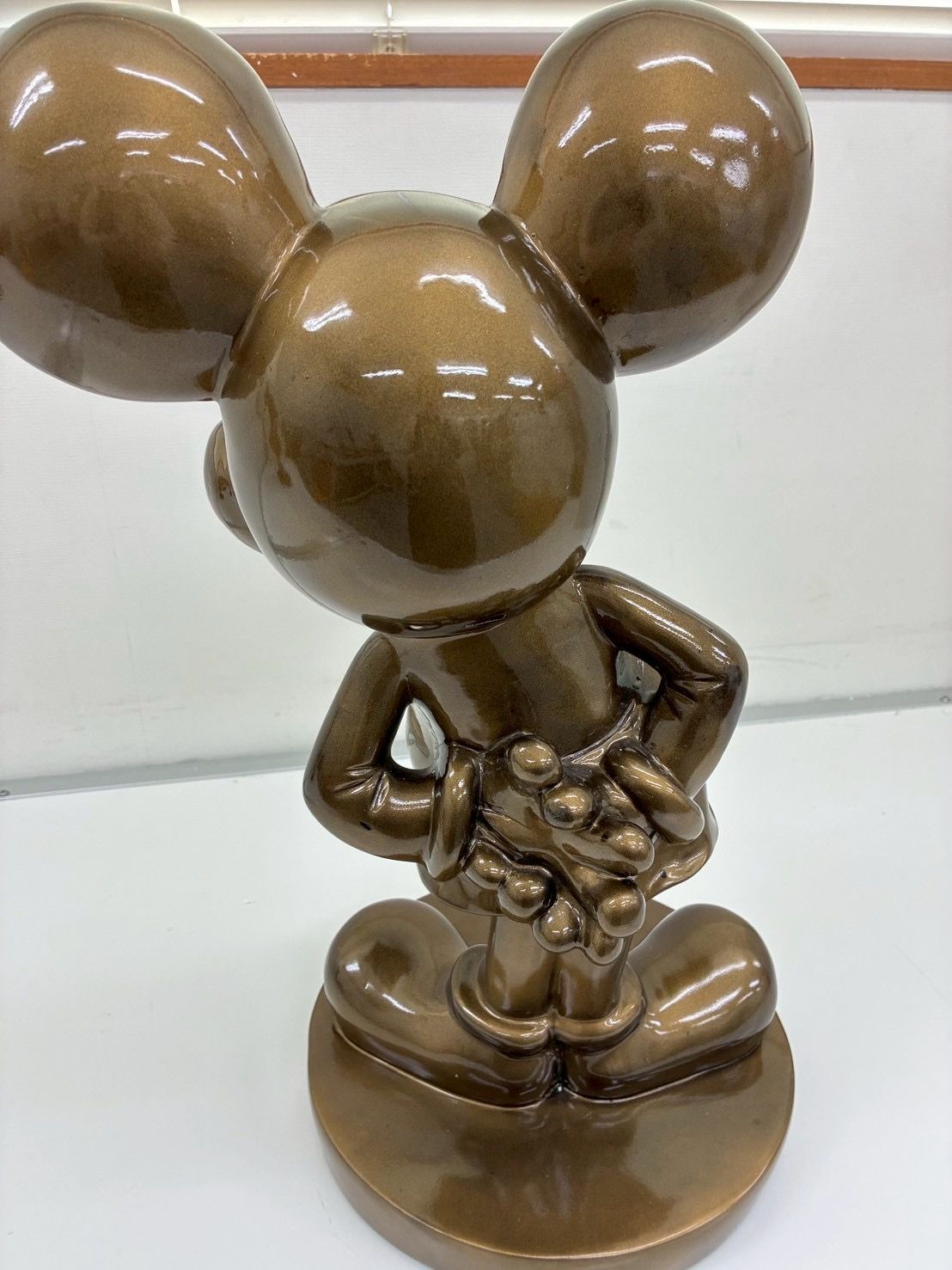 ミッキーマウス 極大ブロンズ像 シリアルNO.0918 1000体 限定 高さ
