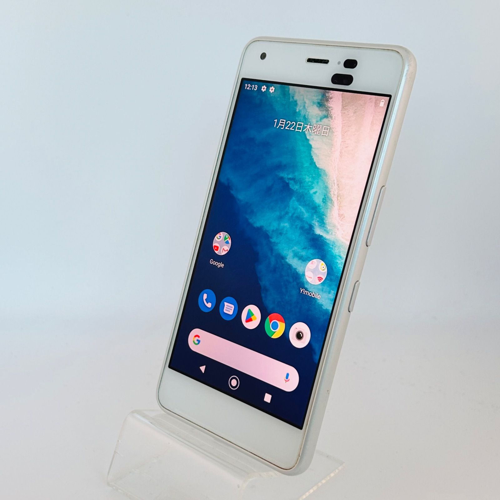 バッテリー良好 Android One S4 S4-KC 32GB ホワイト SIMフリー(sim