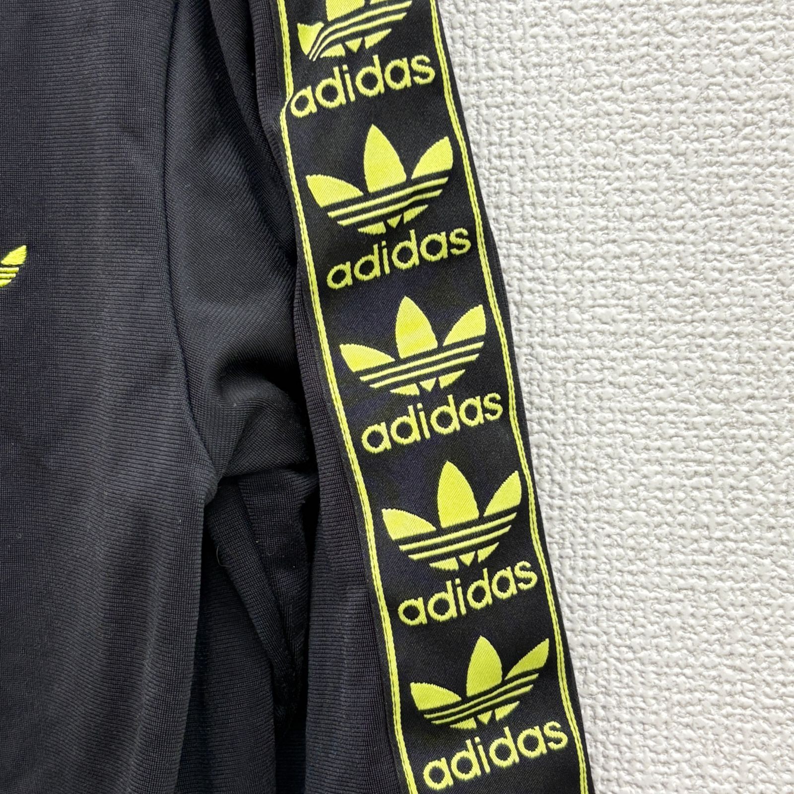 アディダス adidas Originals】 希少 90s トレフォイル 刺繍 サイド