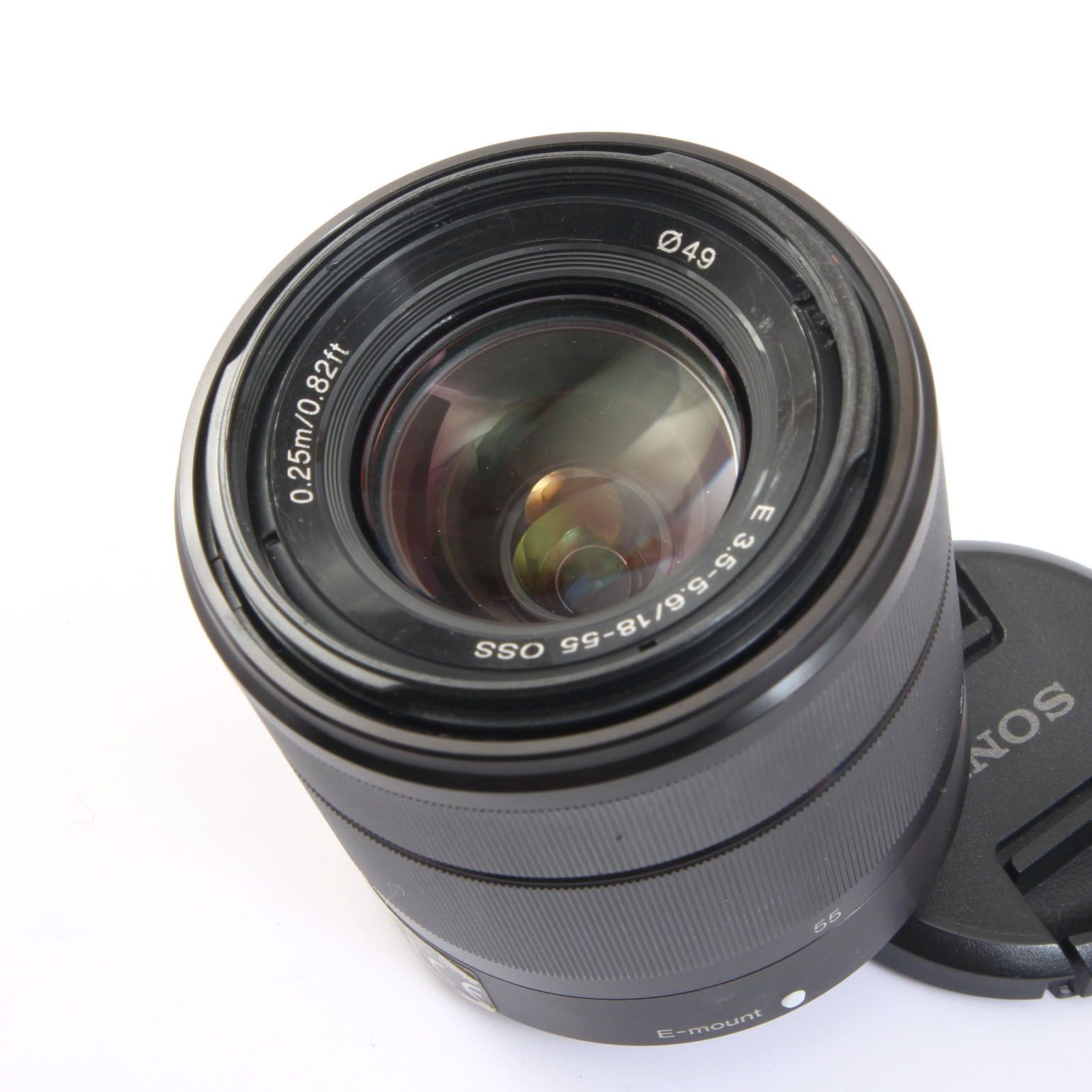 SONY ソニー E 18-55mm F3.5-5.6 OSS ブラック - メルカリ